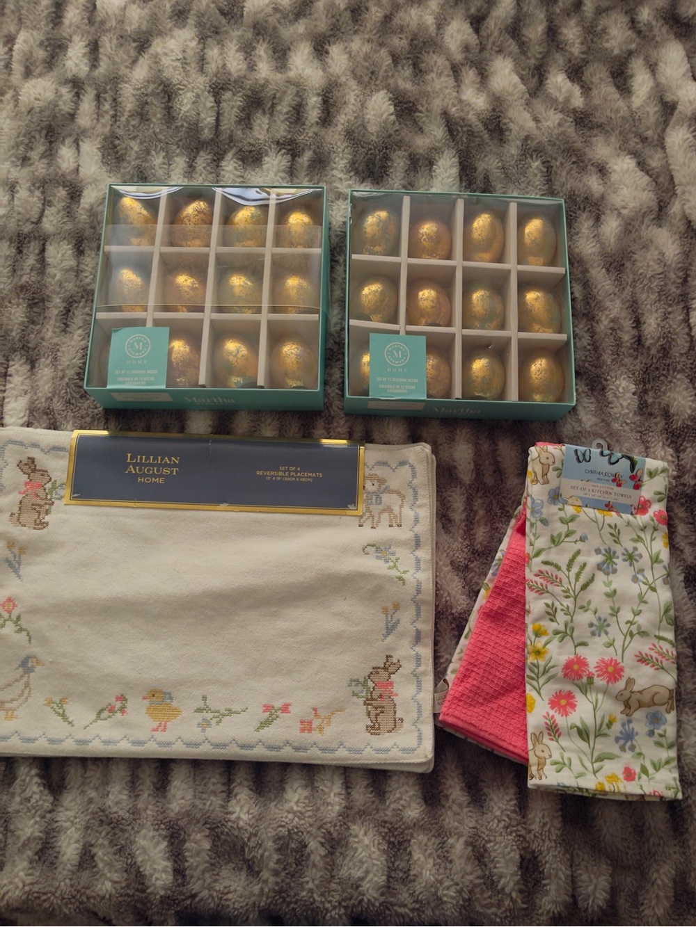 Easter Bundle Martha Stewart, Lillian August Home, Cynthia Rowley